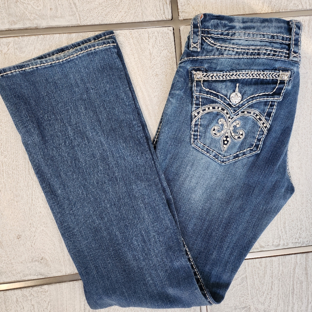 Rock Revival Lowrise Bootcut Jeans Rock Revival Lowrise Bootcut Jeans